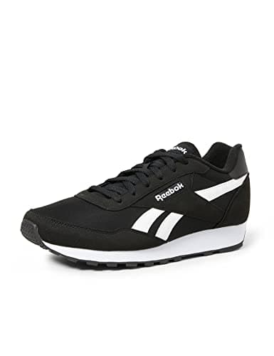 Image of Reebok Men Rewind Run Sneaker, Core Black/White/Core Black, 9.5