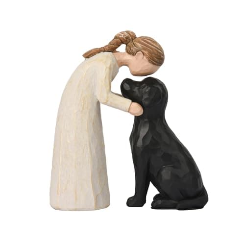 Image of GphanSlph Willow Tree Remembrance Statue, Memories…Celebrate The Special Bond, A Gift to Express Sympathy, Comfort, Remembrance and Healing, Sculpted Hand-Painted Figurine (Black)