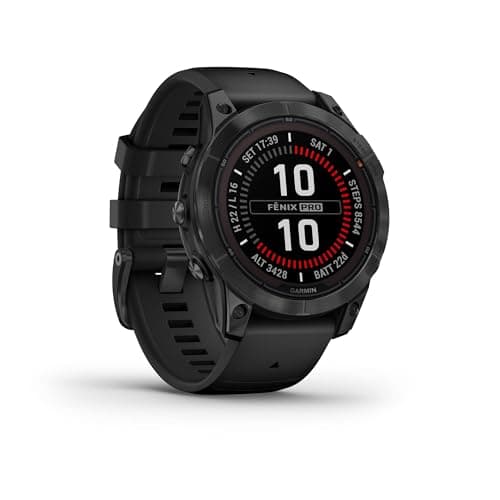 Image of Garmin [Renewed fēnix 7 PRO GPS 47mm Smartwatch, Multisport, Advanced Health & Training Features, Touchscreen & Buttons, up to 18 days battery life, Graphite (Renewed)