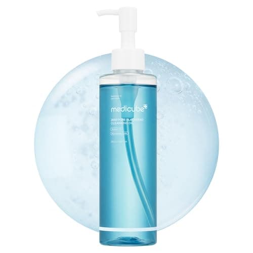 Image of medicube Zero Pore Blackhead Cleansing Oil | Makeup Remover for all skin types, Daily Moisture Facial Cleanser, Low-Irritation | Korean Skin Care 205 ml