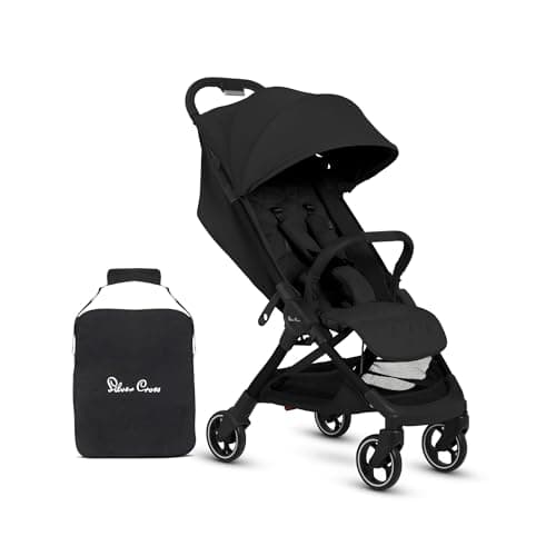 Image of Silver Cross - Clic 2 Compact Stroller & Travel Bag - Travel Stroller For Life On The Go - Foldable & Lightweight - Suitable From Birth To 4 years - Space
