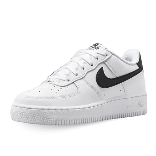 Image of NIKE Air Force 1 Bg Boys Trainers White/Black 4 UK