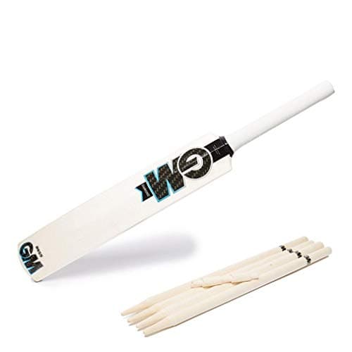 Image of Gunn & Moore GM Cricket Unisex Child Diamond Cricket Set - Black/Blue/White, Size 5
