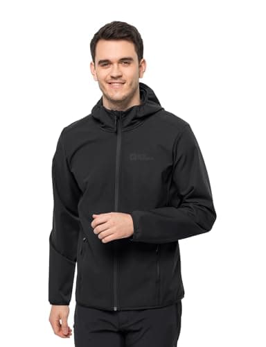 Image of Jack Wolfskin Bornberg Men's Jacket, Black, M