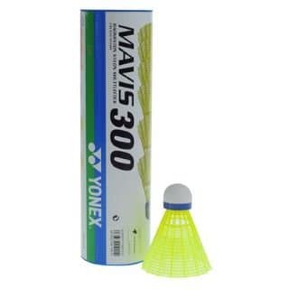 Image of Yonex Mavis 300 Badminton Cork base Shuttlecocks Yellow -