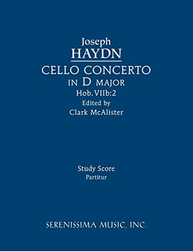 Image of Cello Concerto in D major, Hob.VIIb: 2: Study score