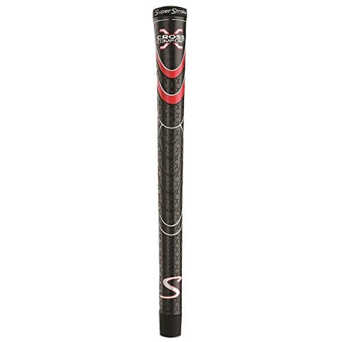 Image of Super Stroke Unisex Adult Cross Comfort Golf Iron Grip - Black/Red, One Size
