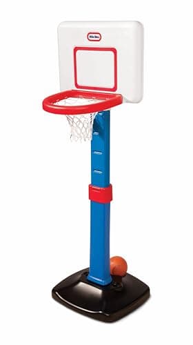 Image of little tikes TotSports Easy Score Basketball Set (JUNIOR) - Adjustable Height - Ages 18 Months +