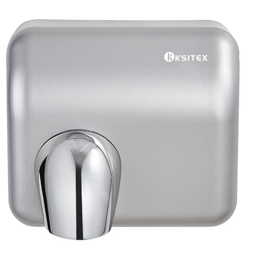 Image of KSITEX Commercial Hand Dryer,Heavy Duty Automatic Hand Dryers High Speed Electric Dryer Wall Mounted For Toilet Bathroom Eco Friendly 2300W