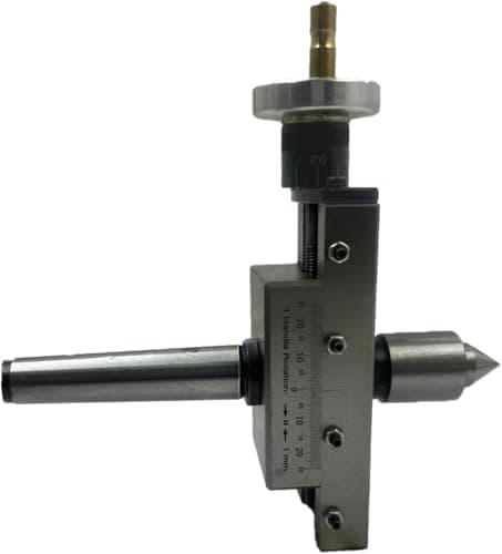 Image of NEW IMPROVED TAPER TURNING ATTACHMENT WITH REVOLVING LIVE CENTER FOR LATHE MACHINE-METRIC (2MT)- SEE Working VIDEO**