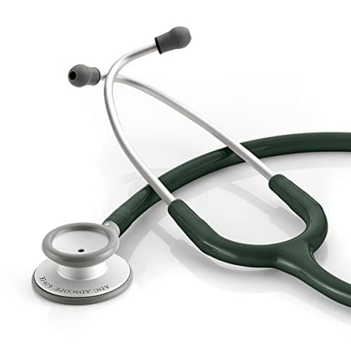 Image of ADC Adscope 619 - Ultra-lite Clinical Stethoscope - Dark Green