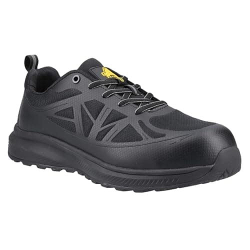 Image of Amblers Safety AS721C Hurdle Safety Trainer Trainers Safety Unisex Black UK Size 10.5