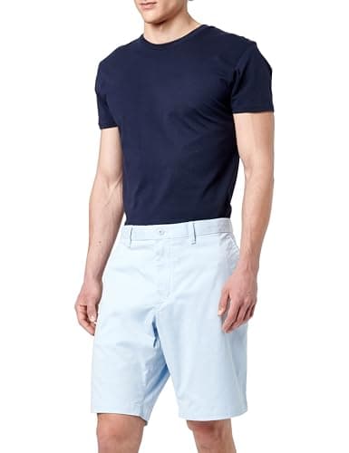 Image of Tommy Hilfiger Men's Harlem Short 1985 MW0MW23568 Chino Shorts, Blue, 40W