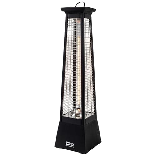 Image of SIP Infrared Freestanding Pyramid Patio Heater - 2kW Electric Carbon Fibre Heater