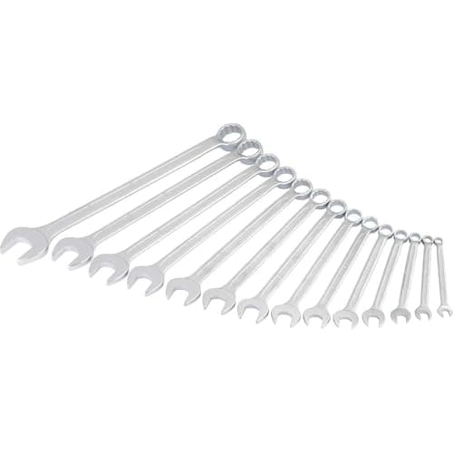 Image of Draper 14 Piece Elora Long Imperial Combination Spanner Set SPANNERS AND WRENCHES