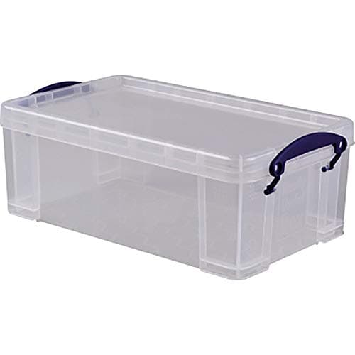 Image of Really Useful 5 Litre Clear Plastic Storage Box