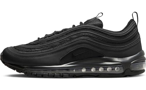 Image of NIKE Air Max 97 Men's Fashion Trainers Sneakers Shoes BQ4567 (Black/Black/White 001) UK8 (EU42.5)
