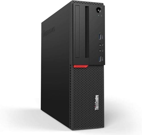 Image of Lenovo ThinkStation M700 SFF Desktop (Intel Core i5-6400, 16GB, DDR4, 480GB, Window 11 Pro SSD (Refurbished) (with Peripherals)