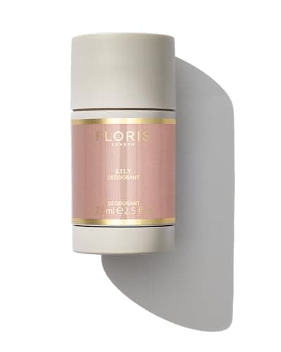 Image of Floris London Lily Deodorant Stick (75ml) | Gently Scented Anti-Odour Roll-On | Alcohol & Aluminium Free | Suitable for Sensitive Skin | Enriched with Vitamin E to Protect Underarms