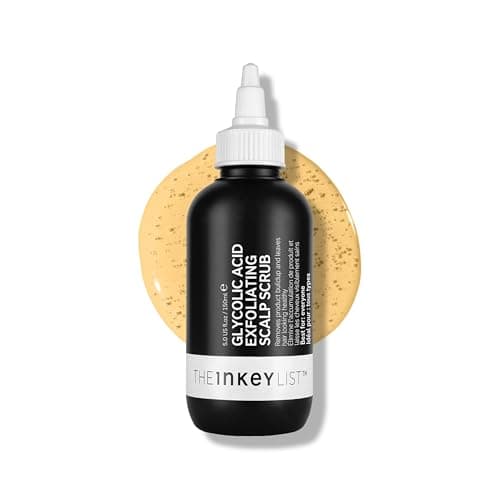 Image of The Inkey List 7% Glycolic Acid Exfoliating Scalp Scrub 150ml, Removes Product Build Up, Hair Growth, Fragrance Free, Suitable For All Hair Types