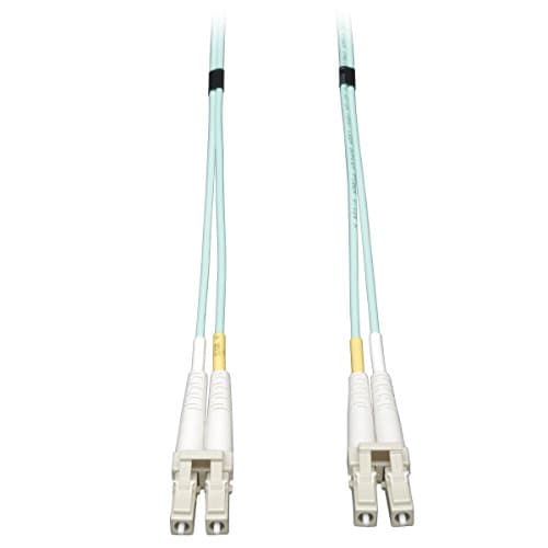 Image of Tripp Lite 10Gb Duplex Multimode 50/125 OM3 LSZH Fiber Patch Cable, (LC/LC) - Aqua, 6M (20-ft.)(N820-06M)