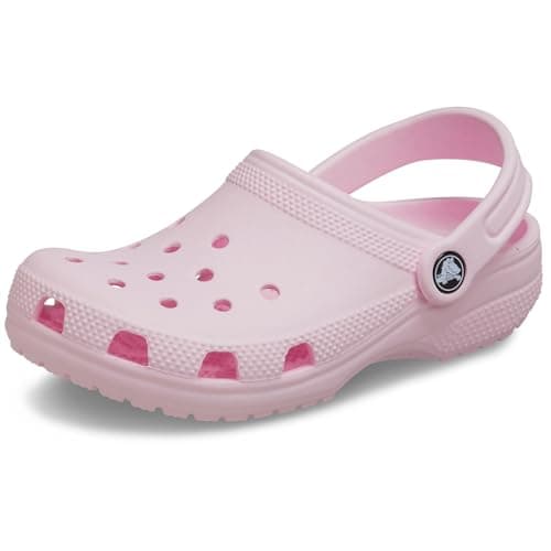Image of Crocs Unisex Kids Classic Clog T Clog, Pink Milk, 6 UK Child