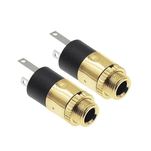 Image of ZDVHOMCB 100PCS 3.5MM Cylindrical Socket PJ-392 Stereo Female Socket Jack With Screw Video Headphone Connector PJ392