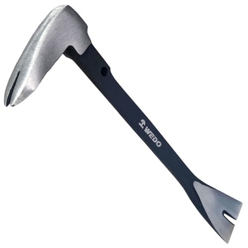 Image of WEDO 250mm(10") Nail Puller, Pry Bar, Claw Bar, Cats Paw Nail Puller, Crowbar, Chisel, Cr-V Steel, Leverage Design