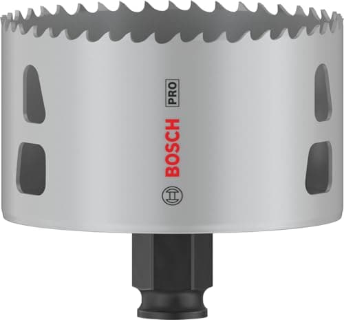 Image of Bosch 1x PRO Multi Material Power Change Plus Hole Saw (for Softwood, Drywall, Ø 83 mm, Professional Accessory Rotary Drill/Drivers)