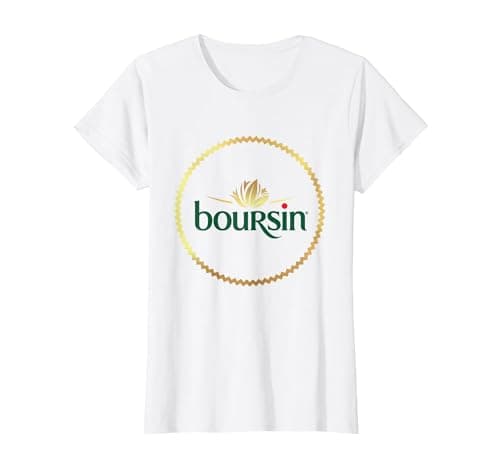 Image of Boursin Circle Logo T-Shirt, Women, White, Small