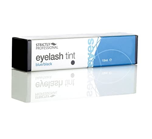 Image of Strictly Professional Eyelash & Eyebrow Dye Tint Basic Tinting Kit Tint Lash (Eyelash Tint Blue/Black-15g SPE7520) - Tint only, no developer