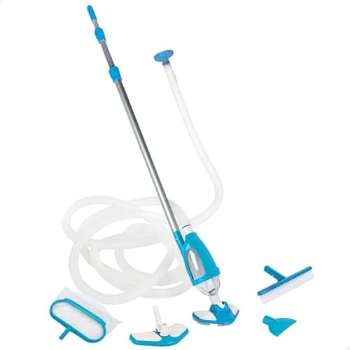Image of Intex Deluxe Pool Maintenance Kit - pool accessories - pool cleaning set - 5 pieces, Blue