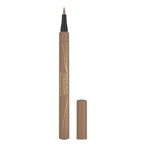 Image of Max Factor Masterpiece Micro Marker, 020 Taupe, Precise Eyebrow Pen, Superfine Tip, Hair-Like Strokes, Natural Look Effect, Buildable Formula, Smudge & Transfer-Proof, Up to 24HR Wear, 1.1ml
