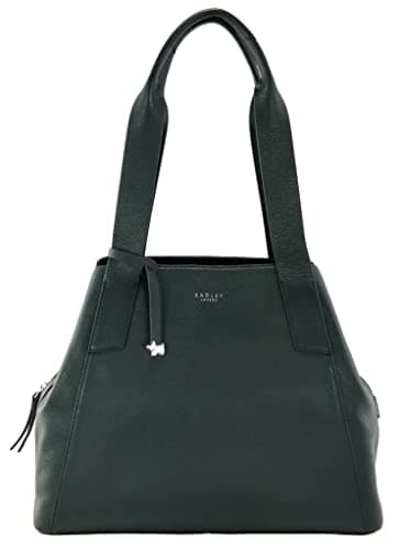 Image of RADLEY Shouder Bag Medium Handbag Leather Baylis Road (Ink) Navy Dark Blue