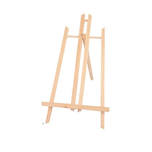 Image of DFGHNBVC Table Easel Desk,Top Easel Desk Easel,Large Adjustable 4K 8K Desktop Table Easel Craft Workstation,Beechwood Table Easel Drawing Board,Craft Art Painting Holder Display,51 * 27Cm-B