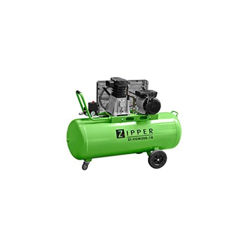 Image of Zipper COM200-10 Air Compressor 10 bar 200ltr - 3hp Belt Driven Motor