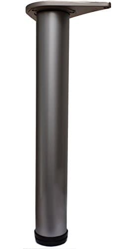Image of Adjustable Breakfast Bar Worktop Support Table Leg 710, 820, 1100 (1100 mm, Aluminium)