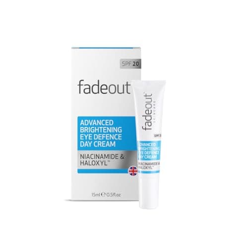 Image of Fade Out Brightening Eye Defence Cream - Brightening cream with Hyaluronic Acid, Haloxyl and Niacinamide, SPF 25, 15ml