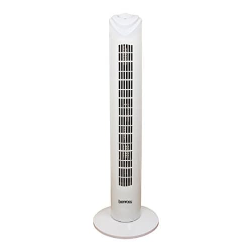 Image of Benross Tower Fan | 29 Inch Standing Fan | 3 Speed Settings | 90° Oscillating Fan for Bedroom, Living Room & Home Office | Space-Saving Slim Design | 45W
