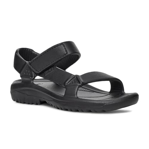 Image of Teva Hurricane Drift Sport Sandal, Black/Black, 8 UK