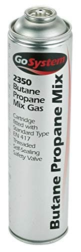 Image of GoSystem 2350 70:30 Butane Propane Mix Gas Cartridge EN417 Threaded 350g UK