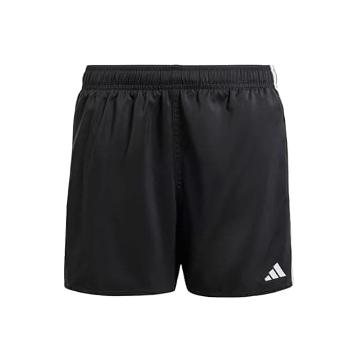Image of adidas Boy's 3-Stripes Swim Shorts Kids, Black/White, 15-16 Years