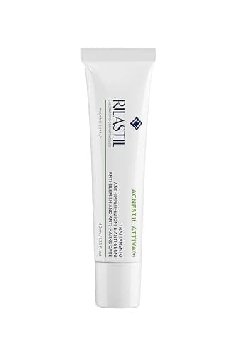 Image of Rilastil Acnestil Active Cream, Treatment for Combination Skin, Oily and Acne Prone Skin, 40 ml