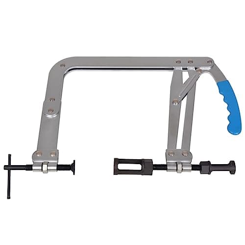 Image of Steel Valve Spring Compressor for Multi-Valve Petrol Engines Diesel Engines 45-145mm Jaw Opening 250mm Projection Ergonomic Repair Maintenance Tool