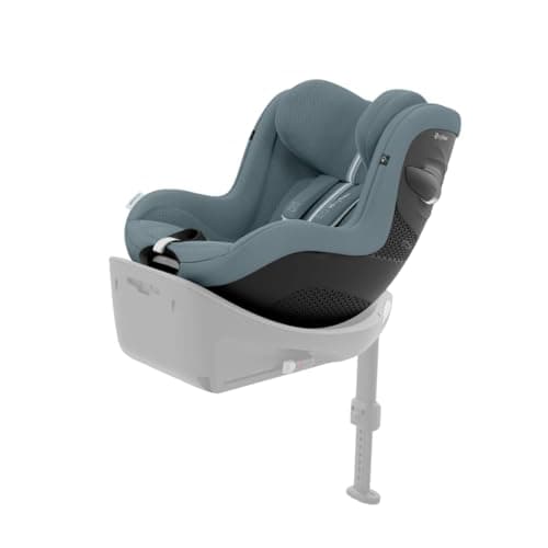 Image of CYBEX Gold Sirona G i-Size Plus child car seat, For 3 month olds to 4 years of age (use with newborn insert), Max. 19 kg, 61 - 105 cm (use with newborn insert if smaller than 40 cm tall), Stormy Blue