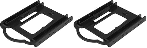 Image of StarTech.com 2.5" HDD / SDD Mounting Bracket for 3.5" Drive Bay - Tool-less Installation - 2.5 Inch SSD HDD Adapter Bracket (BRACKET125PT) (Pack of 2)