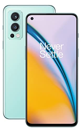 Image of OnePlus Nord 2 5G (UK) - 8GB RAM 128GB SIM Free Smartphone with Triple Camera Blue Haze (Renewed)