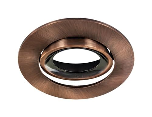 Image of Integral LED LUXFIRE FIRE Rated TILTABLE Downlight Copper Bezel