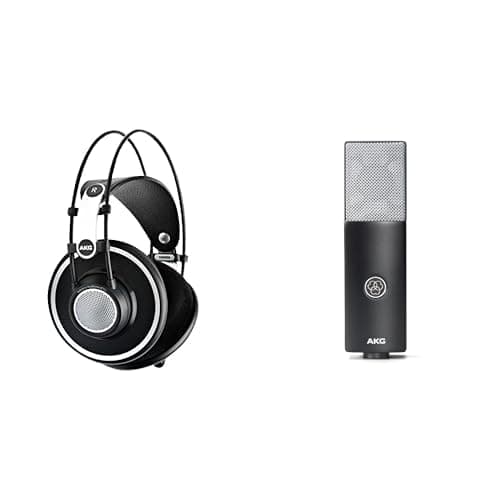 Image of AKG K702 Professional Headphones C104 Microphone
