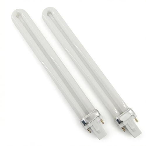 Image of Xevtrak Compact Fluorescent Lamp, 11W G23 2-Pin, White 6500K, 900LM Energy Saving AC 220 U-Shaped Tube Light Bulbs, G23 Base, Ideal for Desk Lamps, Suitable for Bathrooms and Bedrooms Lighting 2pcs